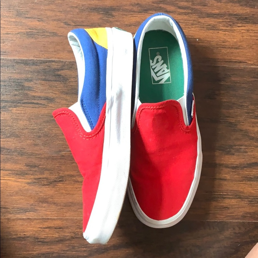 Tri-color Vans